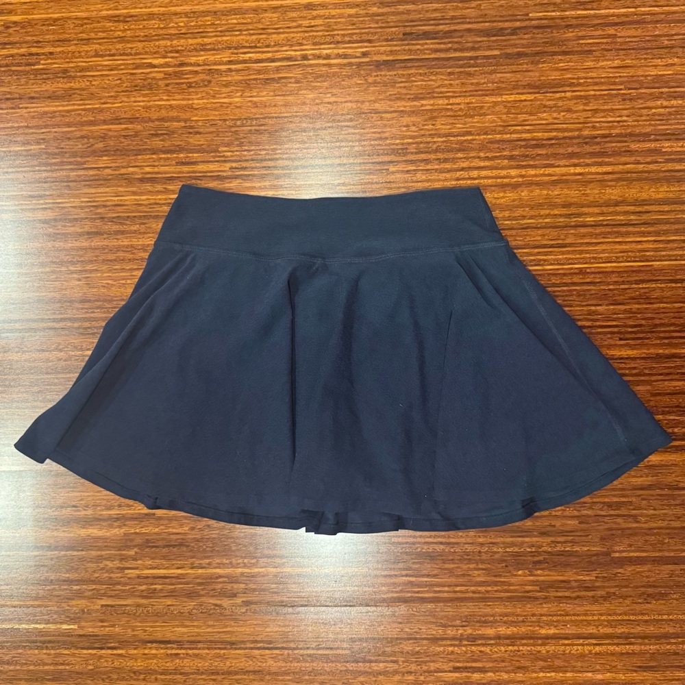 Beyond Yoga Spacedye Blue Hot Shot Circle Skirt Skort XL